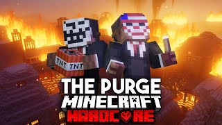 Minecraft Players Simulate The Purge!