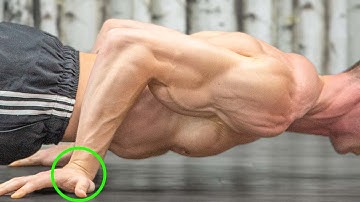 Push-up like THIS for bigger biceps?