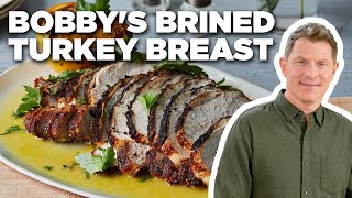 Bobby Flay's Brined Turkey Breast with Spanish Spice Rub | Boy Meets Grill | Food Network screenshot 4