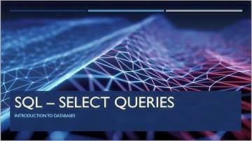 GCSE Computer Science: SQL - Select queries