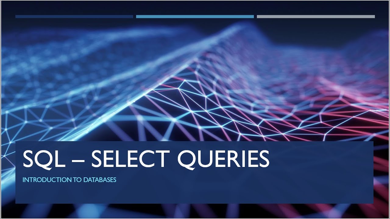 GCSE Computer Science: SQL - Select queries - YouTube