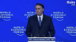 Davos: discurso de Bolsonaro (Portuguese)