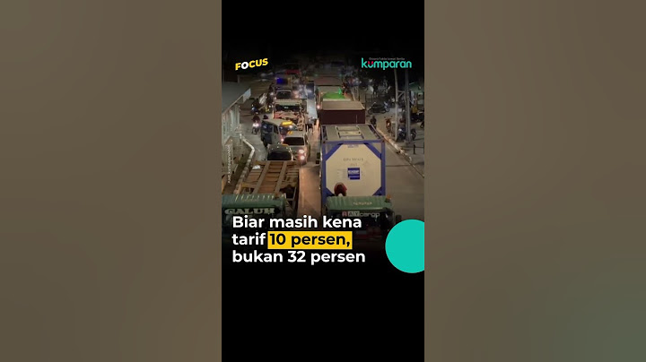 ‘Eksportir Pengin Barang Mereka Segera sampai ke Amerika’