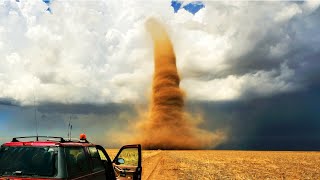 Tornado Hits Al Jawf, Sakakah, Northern Saudi Arabia - Natural Disaster