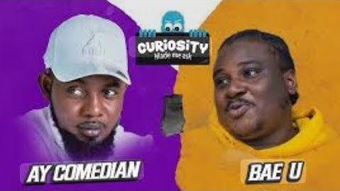 AY COMEDIAN ON CURIOSITY MADE ME ASK!!