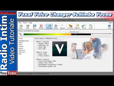 Video: Cum Se Schimbă Vocea în Voice Changer