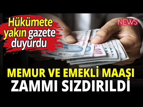 Memur ve emekli maaşı zammı sızdırıldı