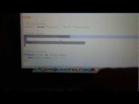 PHP Tutorial: Arrays