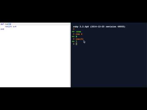 Function Calls in Ruby