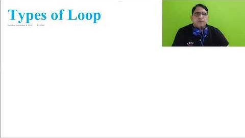 Lec-46 | C-Lang | Types of Loops by Assistant Professor Rajesh Sharma