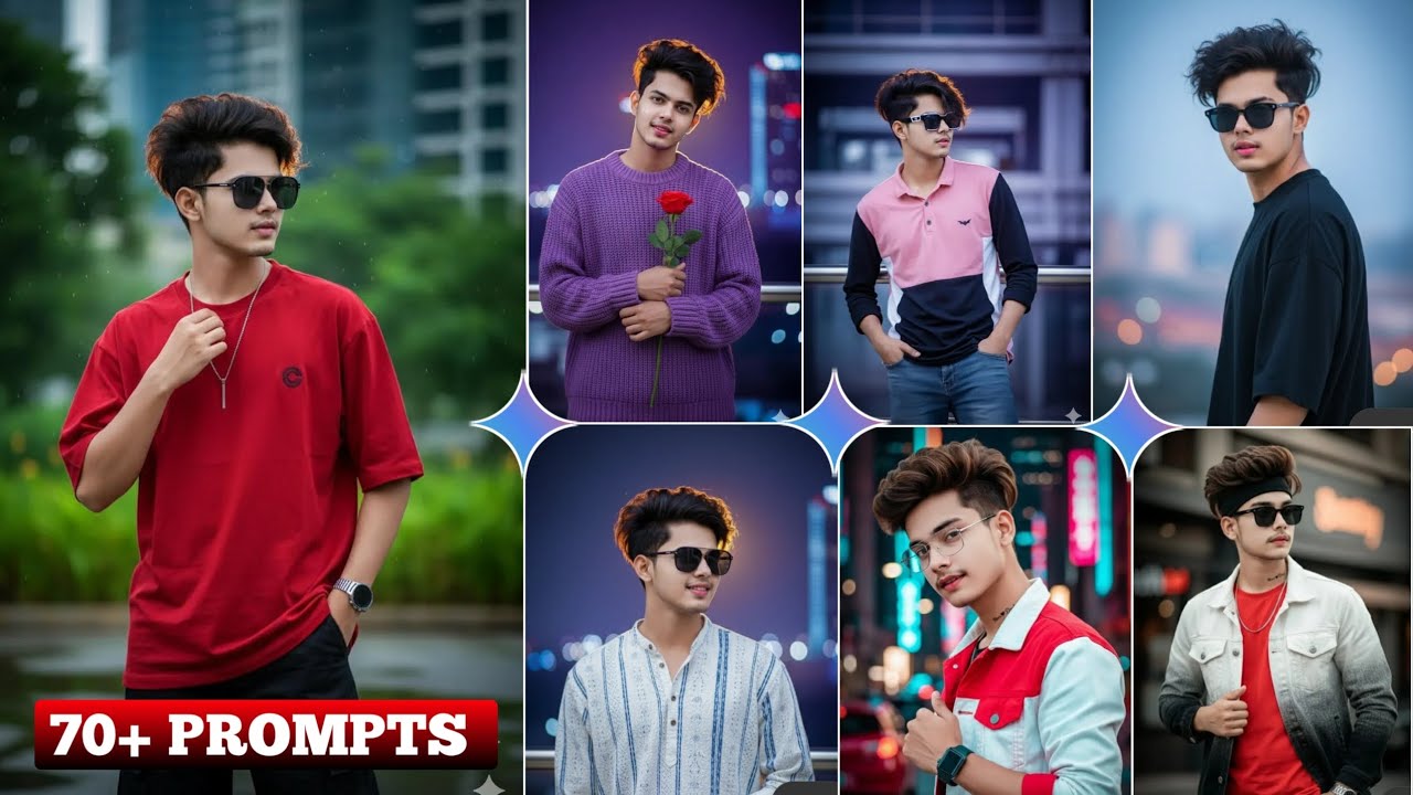 70+ GEMINI AI PROMPTS | ONE CLICK AI PHOTO EDITING | NEW TRENDING PHOTO EDITING | BOYS NEW PROMPT 💥