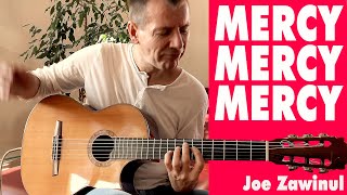 MERCY MERCY MERCY fingerstyle guitar cover acoustic tab