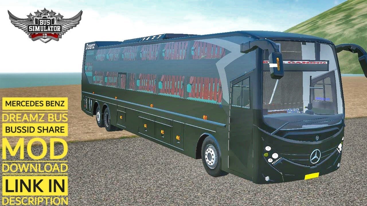 Bussid _ Mercedes benz dreamz bus mod for bus simulator