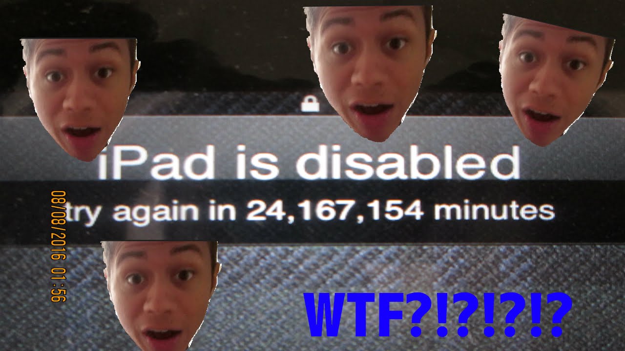 IPAD DISABLED FOR 24 MILLION MINUTES YouTube IPAD DISABLED FOR 24 MILLION MINUTES YouTube