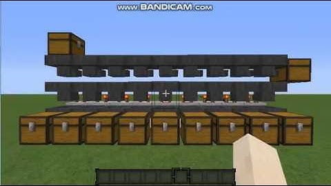 Hướng dẫn làm máy lọc Item trong minecraft: có thể áp dụng trong skyblock