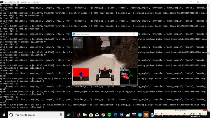 Search and Sample Return UDACITY