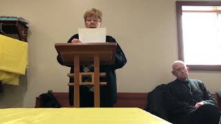 D C Hopp speak at moms memorial