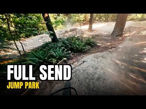 Full send at the jump park 🔥