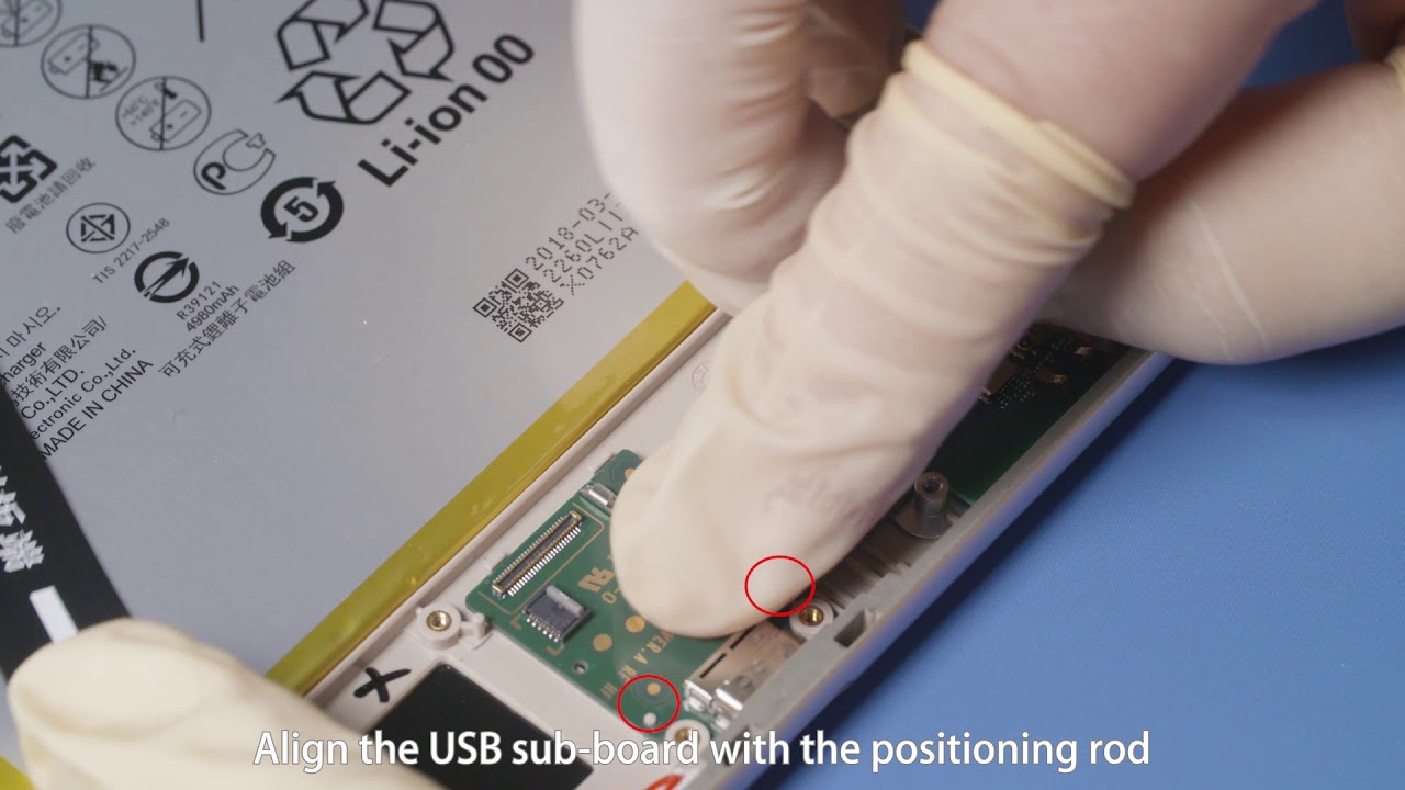 Huawei D 02k Handel Disassembly Video Tutorial 5 Usb Sub Board Replacement Youtube