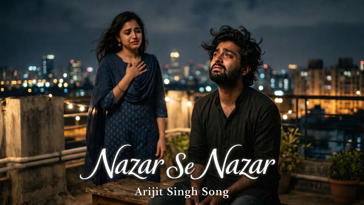 “Nazar Se Nazar Mili 💔 | Heart Touching Sad Song | Arijit Singh Style”