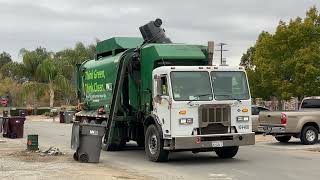 Fast Ex Carlsbad Waste Management Peterbilt 320 Amrep ASL Garbage Truck