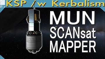 Mun SCANsat Mapper | Stream pt. 1/3 (KSP 1.11.1)