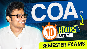 Computer Organization & Architecture in One Shot | Semester Exams Preparation | GATE Preparation|RBR