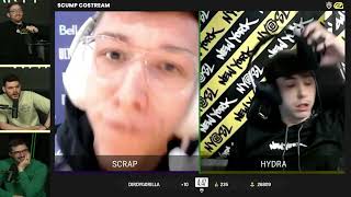 Scump Reacts To Scrappy 1v2 Hydra \& Priestahh (Trash Talk)