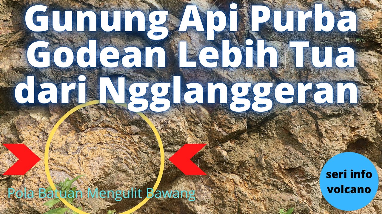 Gunung Api Purba Godean Seyegan Lebih Tua dari Gunung Nglanggeran