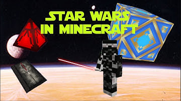 Star Wars Mod For Minecraft! Advanced Lightsabers Mod