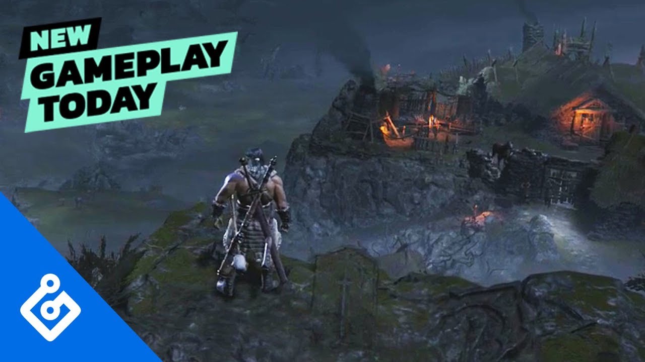 New Gameplay Today – Diablo IV's Barbarian 