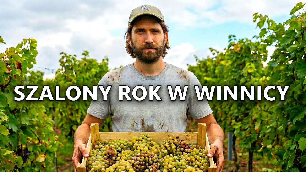 Jak powstaje naturalne wino - Dwór Sanna, Nizio Naturals - Szalony rok w winnicy!