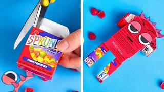 Sprunki Paper Games VS Cardboard Crafts. Cool Ideas for School