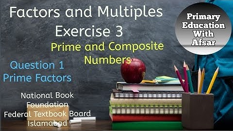 Maths class 4 Factors and Multiples Exercise 3