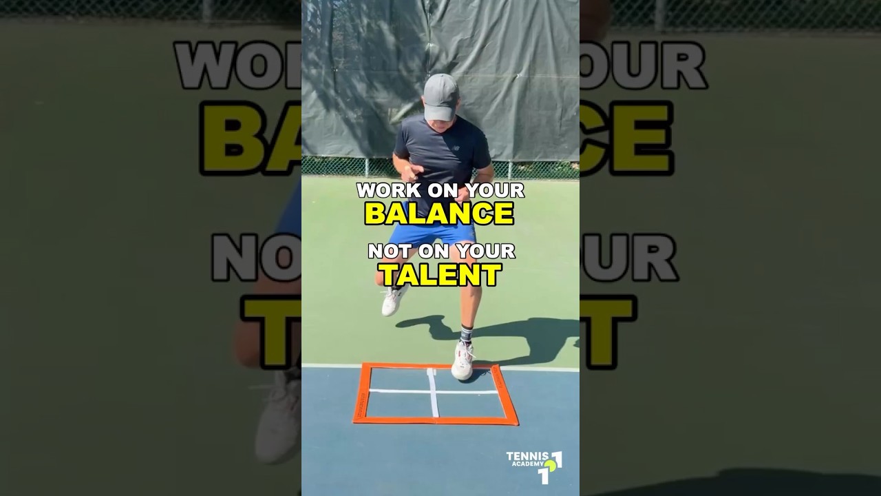 WORK ON YOUR BALANCE NOT ON YOUR TALENT #shorts