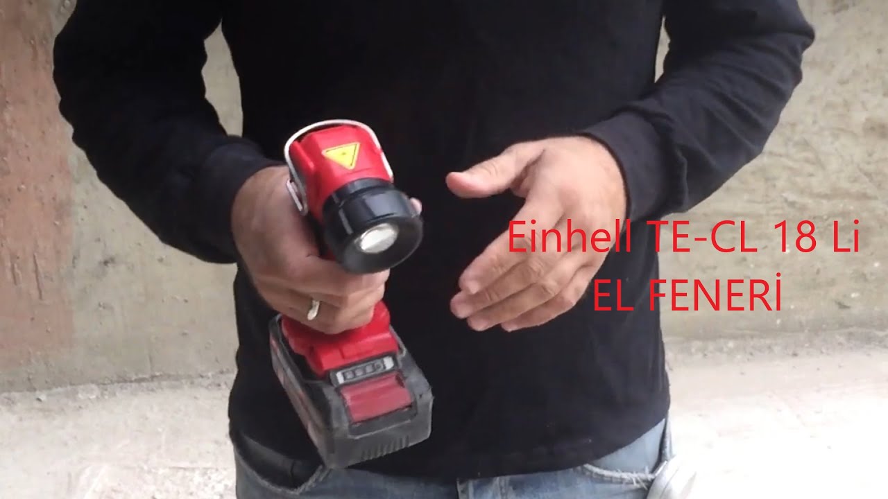 Einhell Akülü Aydınlatma TE-CL 18 Li H - Solo Akülü LED Aydınlatma