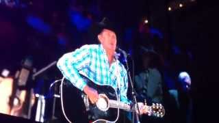 George Strait - final concert - 2014 - "The Chair"