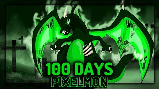 100 Days In Minecraft Pixelmon With Radioactive Pokémon Only!