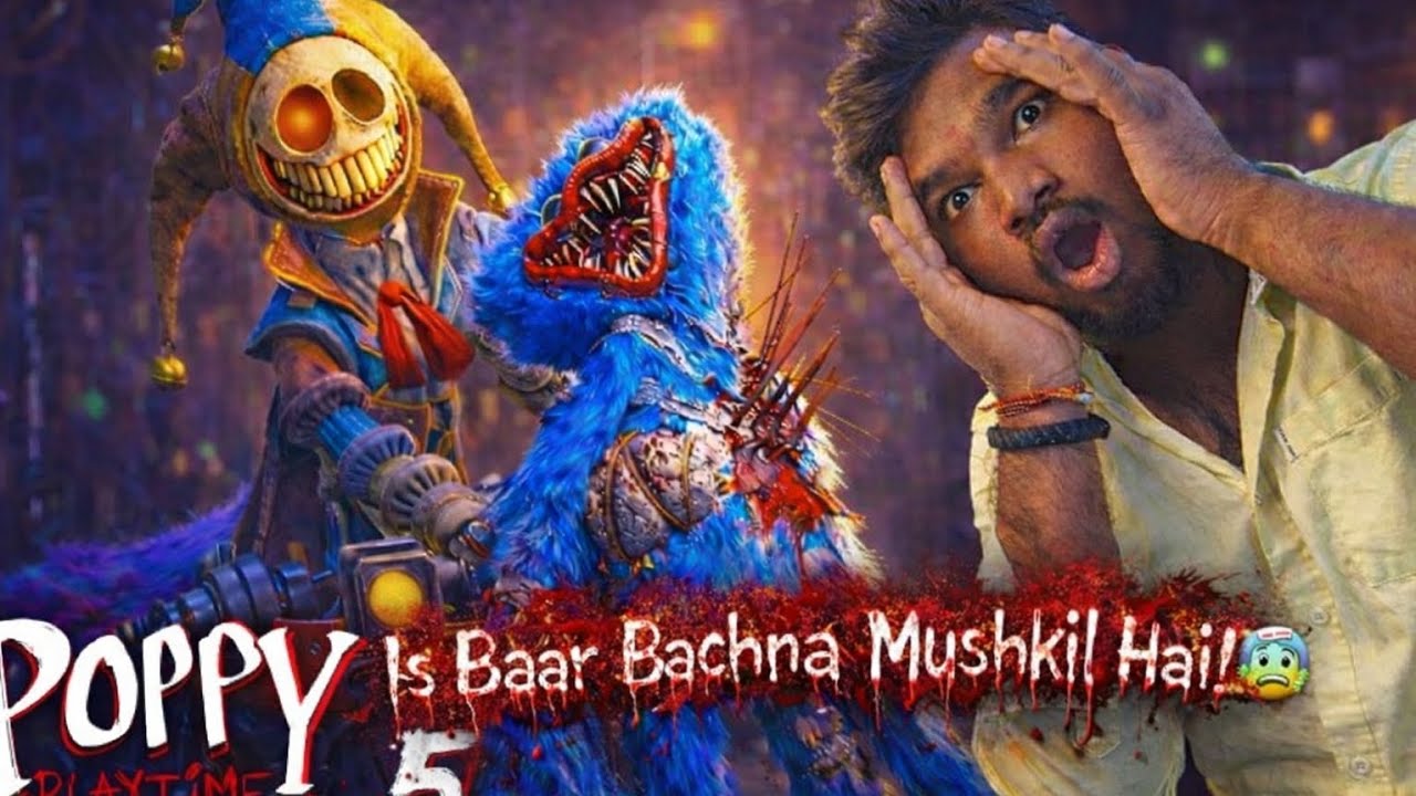 Is Baar Bachna Mushkil Hai! 😨 Poppy PlaytimeChapter5 @gamingheart1m #poppyplaytimechapter5 #pcgaming