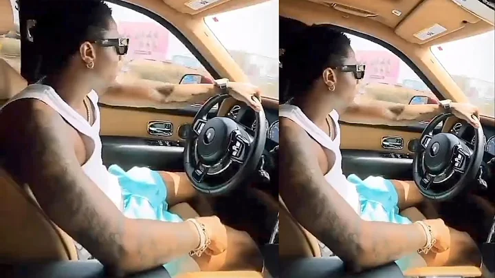 Wizkid Finally Drive His New 600million Rolls Royce In Ghana 🇸🇳 (must watch)