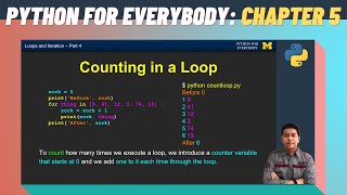 Belajar Python Dari Dasar Full Course Dr. Chuck from University of Michigan: Chapter 5