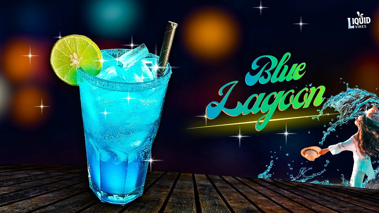 Blue Lagoon | Easy Cocktail Recipe | How to make