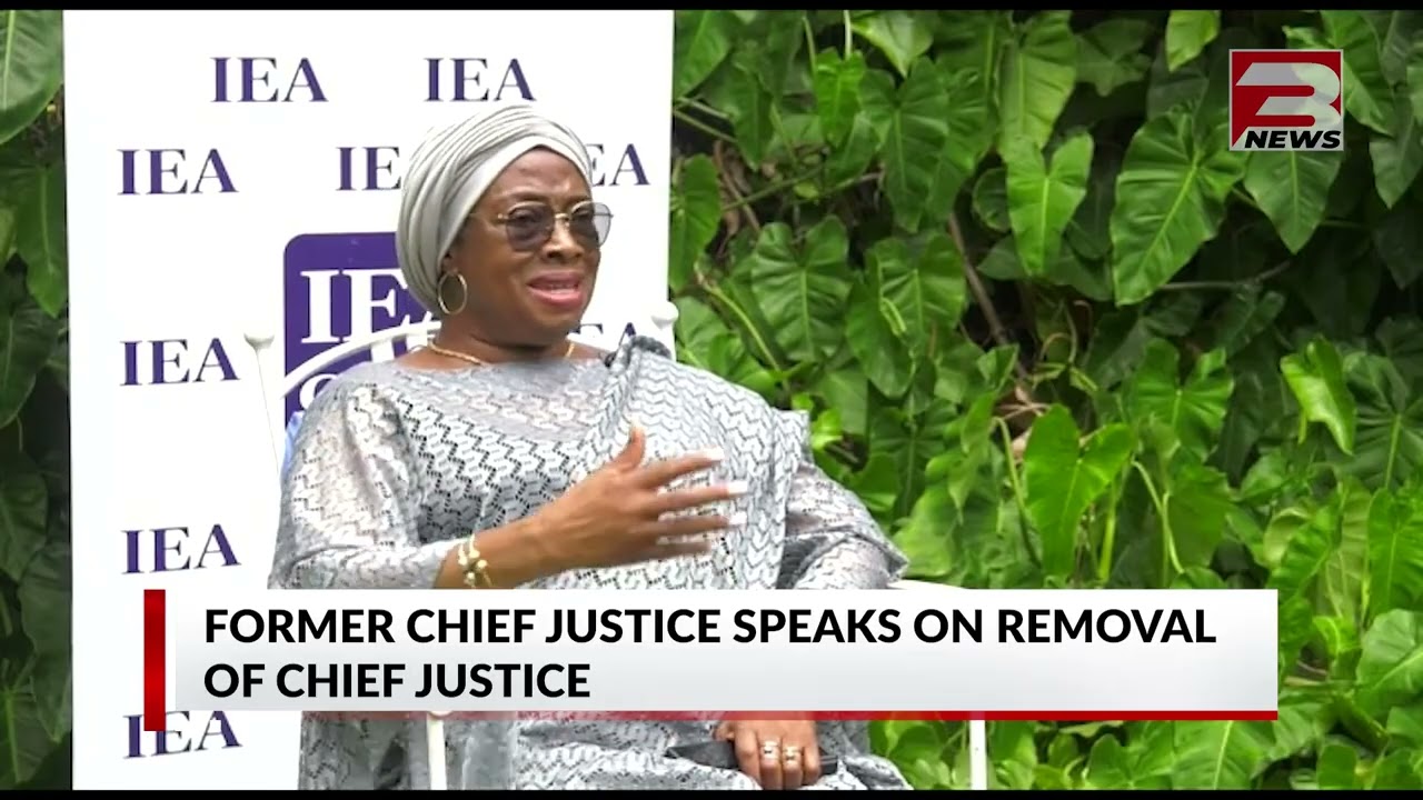 Former Chief Justice Sophia Akuffo Reacts to the removal of Gertrude Torkornoo