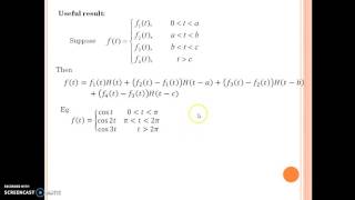 Mayur Gohil Laplace transforms Part 8 heaviside, dirac delta, error & error complementary function