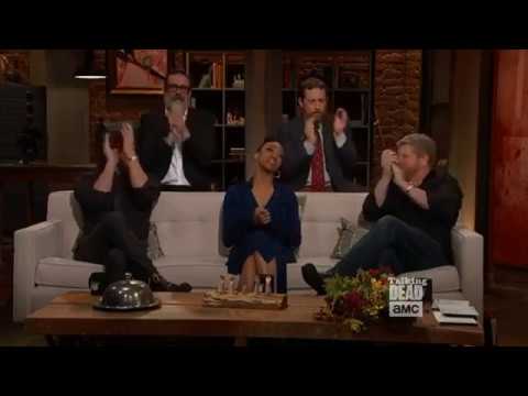 Talking Dead 7x16 - Sasha Cries And Thanks Everyone