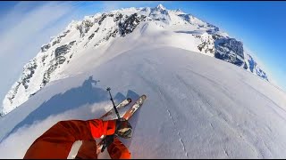 Skiing a Sunshine Daydream on Little Las Lenas in Valdez, AK