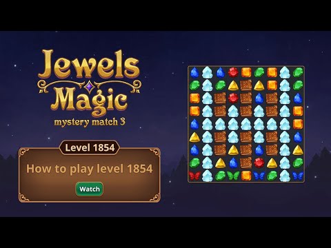 #1854 Jewels Magic Mystery Match3