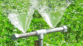 Cheap and Easy to Make Irrigation Sprinkler