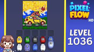 Famous Pixel Flow Level 1036 Solution Walkthrough Profile