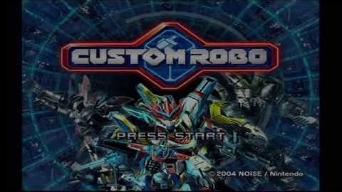 Custom Robo Title Screen & Intro (GCN)